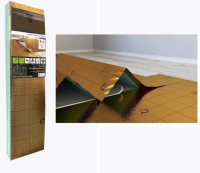 Подложка-гармошка SOLID под LVT 1,5мм AntiSlip (250кПА) 10 м2 кор 80м2 (1000х250) золотис.