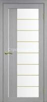 Межкомнатная дверь Optima Porte (Оптима Порте) 524 Дуб серый ASS SG мателюкс