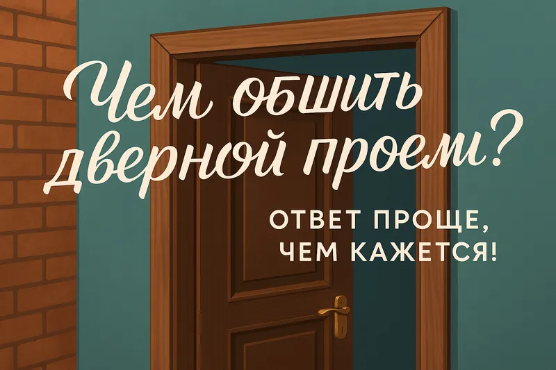 Облагородить дверной проём: монтаж доборов и наличников без клея за 2 часа | Стройбаза93