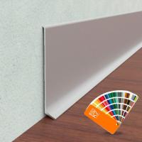 Алюминиевый плинтус СП 80 покраска по RAL