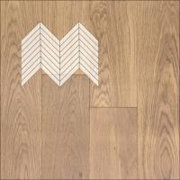 Инженерная доска Primavera Французская ёлка Дуб Flecha Натур