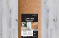 Подложка пробковая Refloor 1,5 мм для ПВХ покрытий (SPC/LVT) (10х1 м., 10 м2/рул)