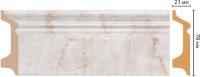 Цветной напольный плинтус D122-80 ДМ (78x21x2400)