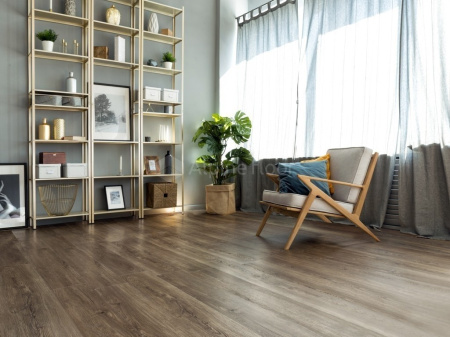 Кварц-виниловая плитка ALPINE FLOOR SEQUOIA ЕСО 6-12 СЕКВОЙЯ ТЕМНАЯ