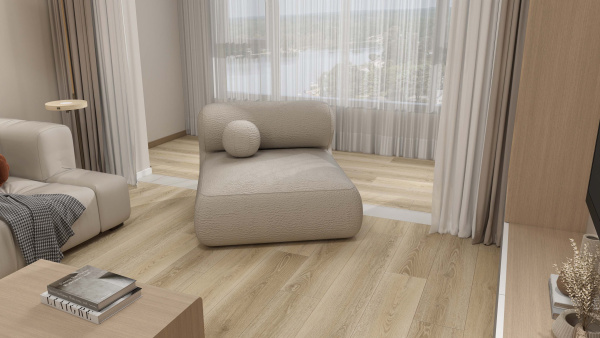 Ламинат Laminext MSPC -8 мм Дуб Вольф 1407