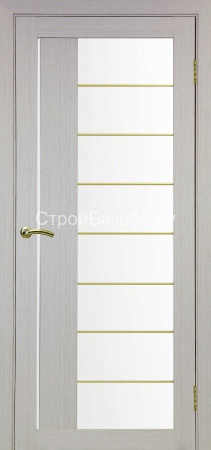 Межкомнатная дверь Optima Porte (Оптима Порте) 524 Дуб белый ASS SG мателюкс