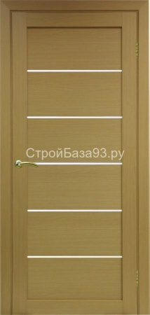 Межкомнатная дверь Optima Porte (Оптима Порте) Турин 506 Орех светлый мателюкс