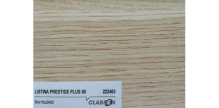 222403 Barcelona Плинтус МДФ CLASSEN Prestige 80 80х16х2400