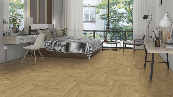 SPC ламинат KASTAMONU-Craft Core Древесный Порфир Красный дуб фьорда CC019