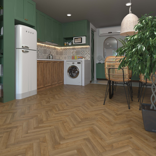 SPC Ламинат Planker Charisma (узкая) Гиллан 7008 (498х83х4 мм, 0,744 м2/уп)