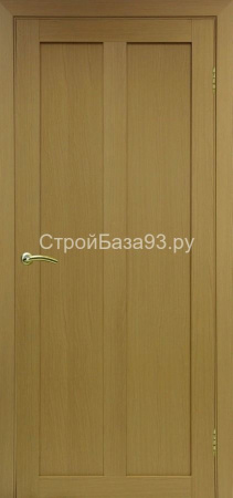 Межкомнатная дверь Optima Porte (Оптима Порте) 521.11 Орех светлый глухой