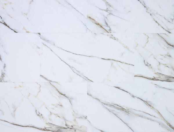 Полимерный пол SPC Cronafloor Stone Терра Бьянко