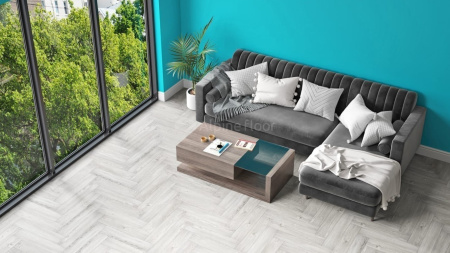SPC ламинат ALPINE FLOOR Коллекция PARQUET LIGHT Дизайн ЕСО 13-11 Снежный (600х125х4 мм)
