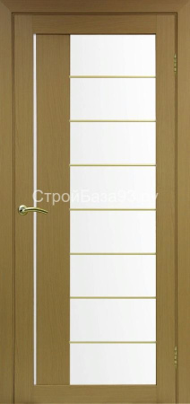 Межкомнатная дверь Optima Porte (Оптима Порте) 524 Орех светлый ASS SG мателюкс