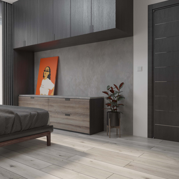 SPC Ламинат Planker Rockwood Дуб Хрустальный 1007 (1220х150х4 мм, 2,196 м2/уп)