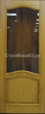 Дверь Классика 4 (ПО) дуб натуральный