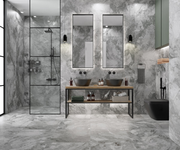 Керамогранит Primavera Vivia Cemento Carving 60x120 см (CR229)