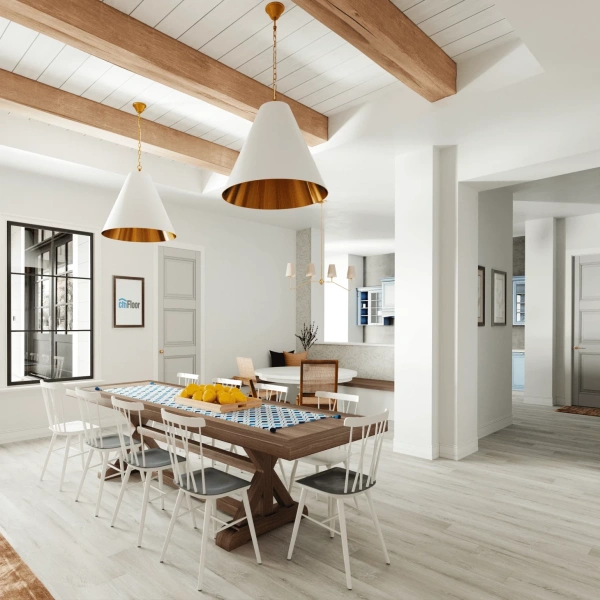 SPC плитка для пола CM Floor ScandiWood БП05 Дуб Ледяной SPC плитка для пола CM Floor ScandiWood БП05 Дуб Ледяной