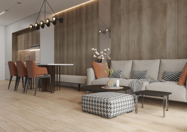 SPC Ламинат Planker Exceed Дуб Краун 6014 (1220х180х4 мм, 2,635 м2/уп)