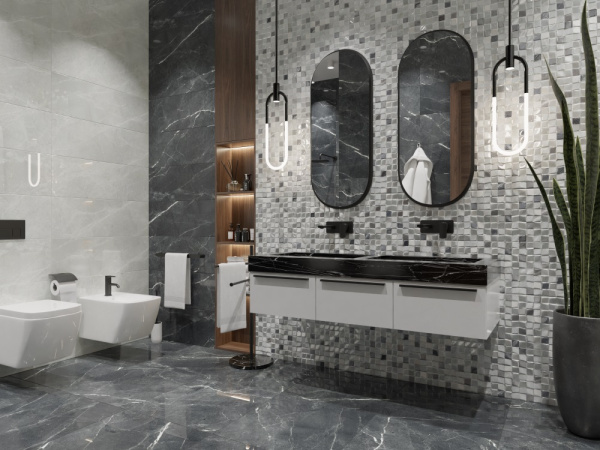 Декор настенный Primavera Perfect Nero Decor 02 30x90 см (DG01-02)