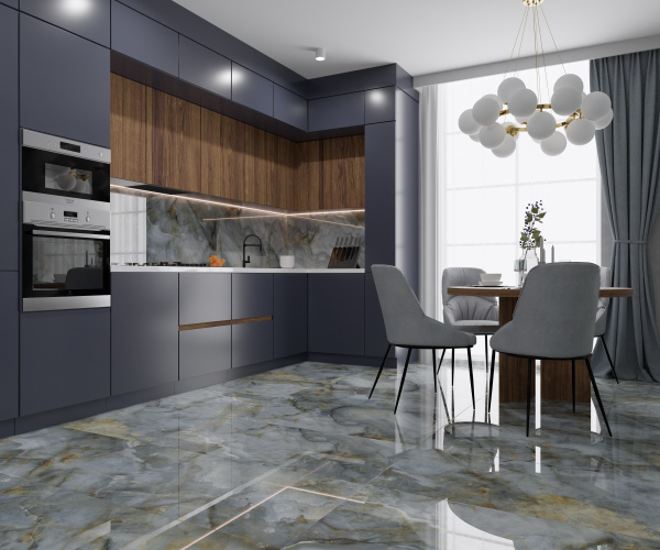 Керамогранит Primavera Marbillo Blue Polished 60х120 см (PR236)