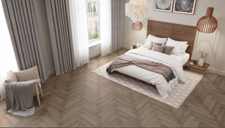 SPC ламинат ALPINE FLOOR Коллекция PARQUET LIGHT Дизайн ЕСО 13-7 Дуб Насыщенный (600х125х4 мм)