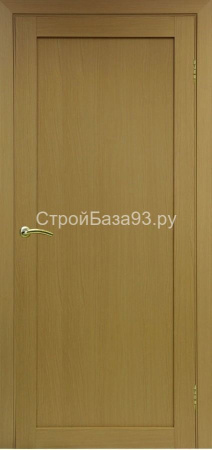 Межкомнатная дверь Optima Porte (Оптима Порте) 501.1 Орех светлый глухой