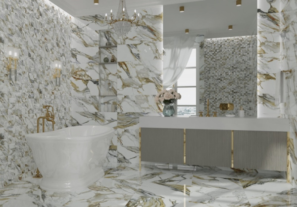 Декор настенный Primavera Duchess Gold Decor 01 30x90 см (DG13-01)