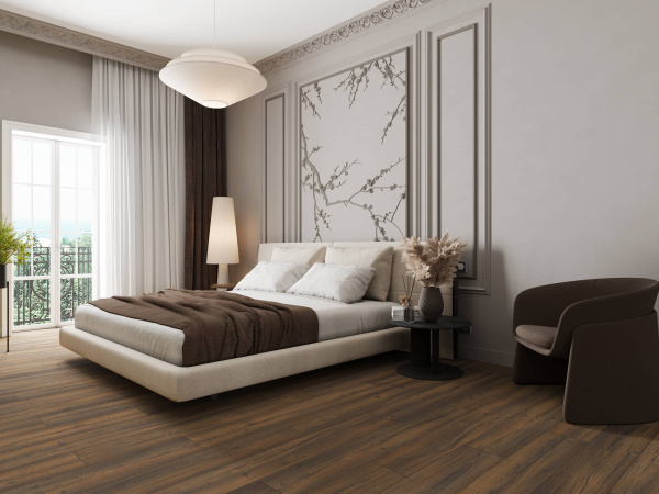 Ламинат 	EVERSENSE EL1048 ДУБ ЛАВАРЕДО КОРИЧНЕВЫЙ