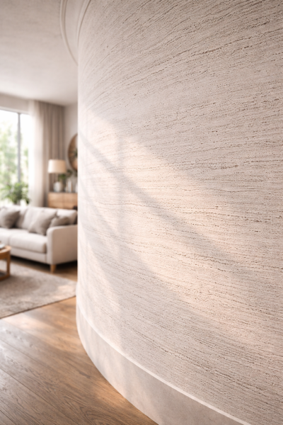 Гибкая керамика ALPINE WALLS TRAVERTINO GRIGIO MTR-012PW