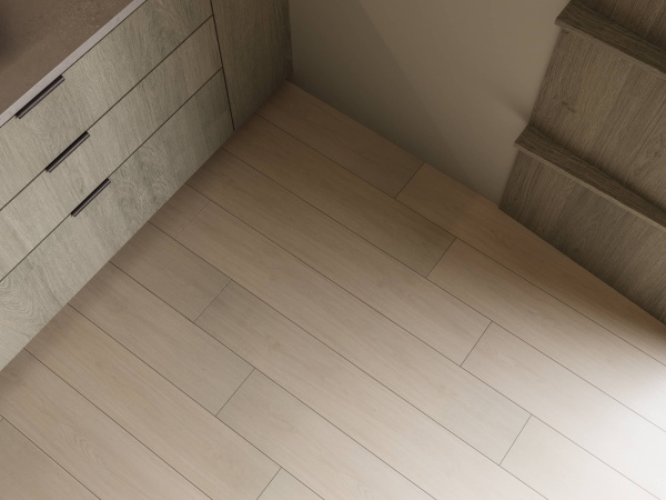 Ламинат 	EVERSENSE EL2150 ДУБ КАСЕЛЛА БЕЛЫЙ