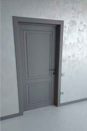 Межкомнатная дверь Деканто Серый бархат
