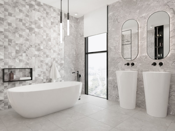 Декор настенный Primavera Miracle Silver Decor 02 30x90 см (DNG12-02)