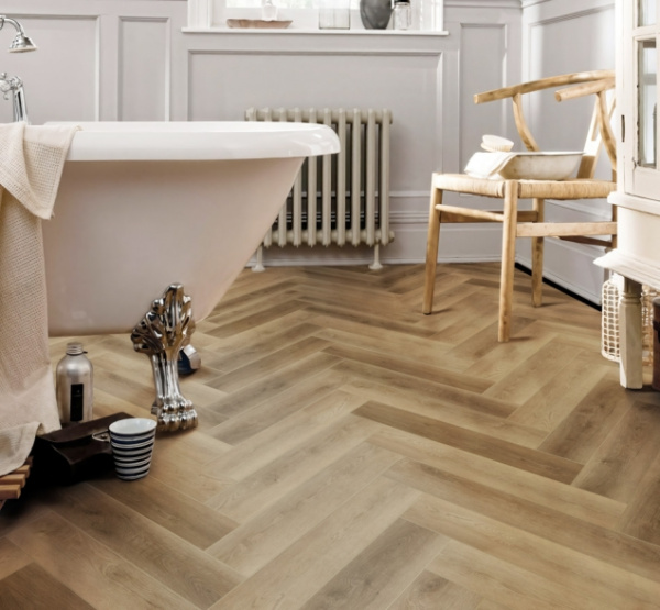 SPC ламинат Cronafloor Herringbone 2.0 Дуб Руан H021