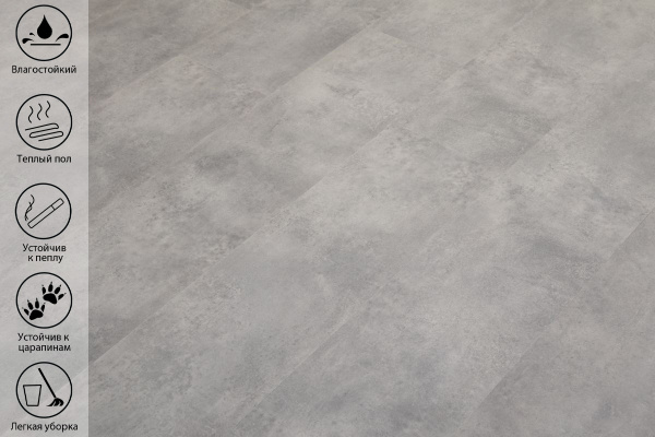 Ламинат Peli Темный бетон