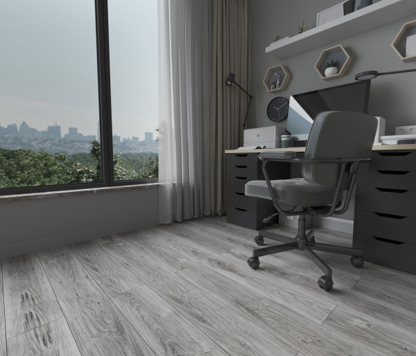 SPC Ламинат Planker Rockwood Дуб Сапфир 1009 (1220х150х4 мм, 2,196 м2/уп)