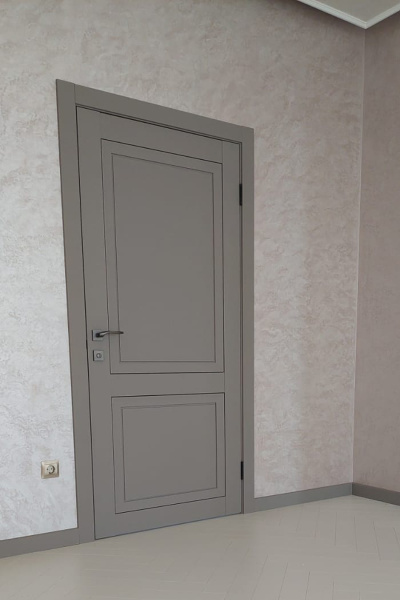 Межкомнатная дверь Деканто Серый бархат
