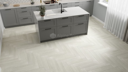 SPC ламинат ALPINE FLOOR Коллекция PARQUET LIGHT Дизайн ЕСО 13-6 Зимний Лес (600х125х4 мм)