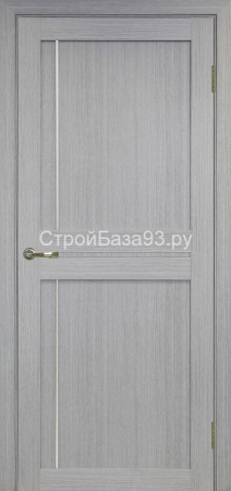 Межкомнатная дверь Optima Porte (Оптима Порте) 523.111 Дуб серый APP SC глухой