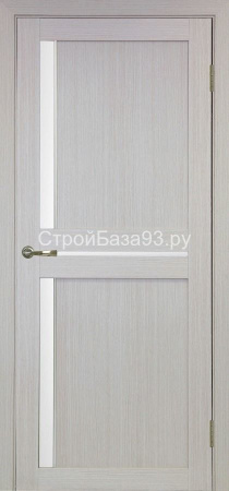 Межкомнатная дверь Optima Porte (Оптима Порте) 523.221 Дуб белый APS SC мателюкс