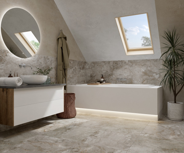 Керамогранит Primavera Chalco Grey Matt 60х120 см (NR225)