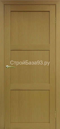 Межкомнатная дверь Optima Porte (Оптима Порте) 530.111 Орех светлый глухой